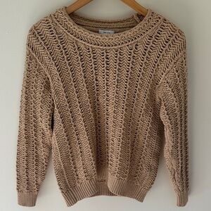 Reiss Silvie Woven Cotton Sweater